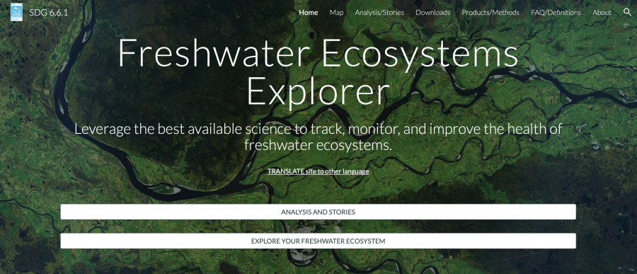 Freshwater Ecosystems Explorer