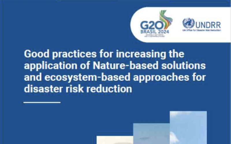 Good practices for increasing the application of Nature-based solutions and ecosystem-based approaches for disaster risk reduction