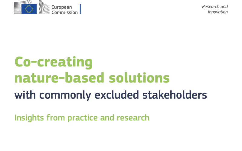 Co-creating nature-based solutions with commonly excluded stakeholders